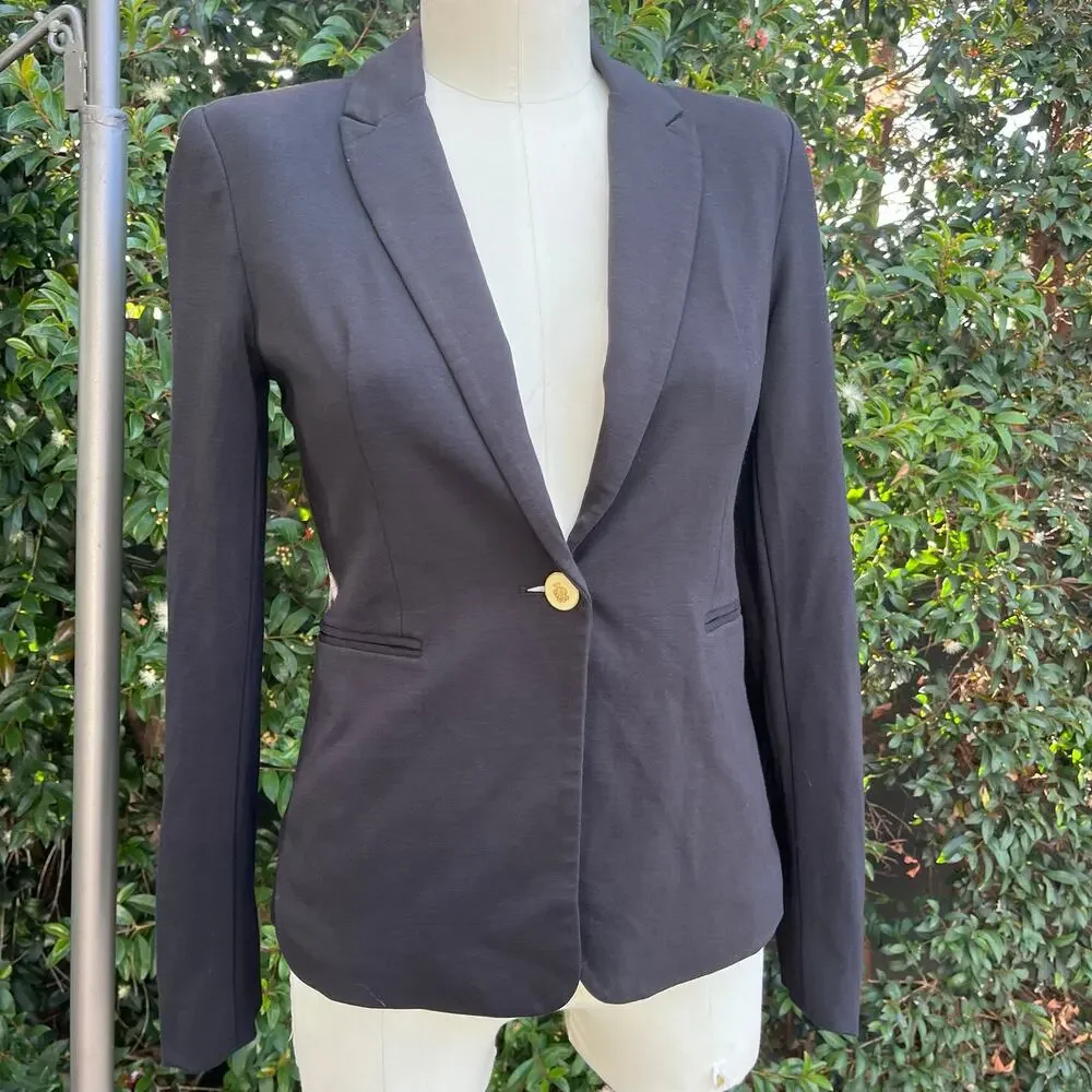 Philosophy Fitted Black Suit Jacket – Office Career Wear XS - Picture 3 of 10
